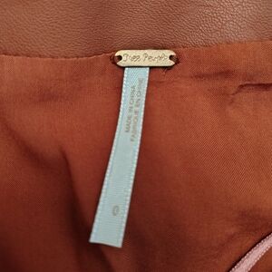 Free People Rust and Tan Tone Size 0 Skirt
